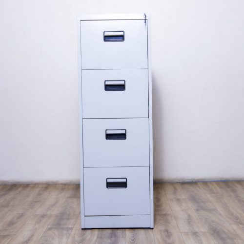 4 drawer metallic cabinet with central locking system