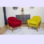Mykonas Colored Wing Chairs