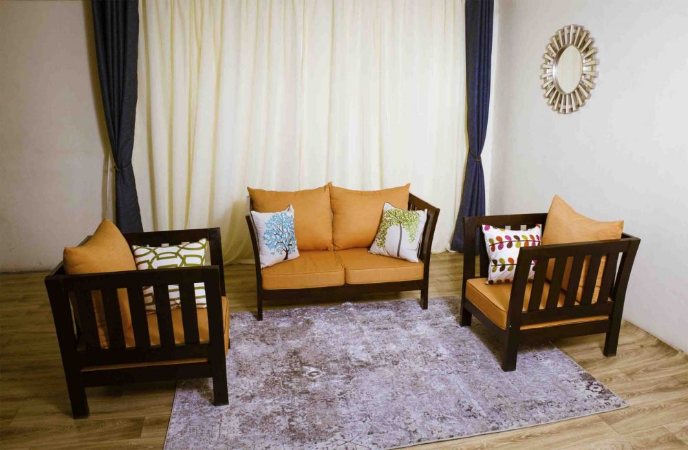 Eagle wood sofa set
